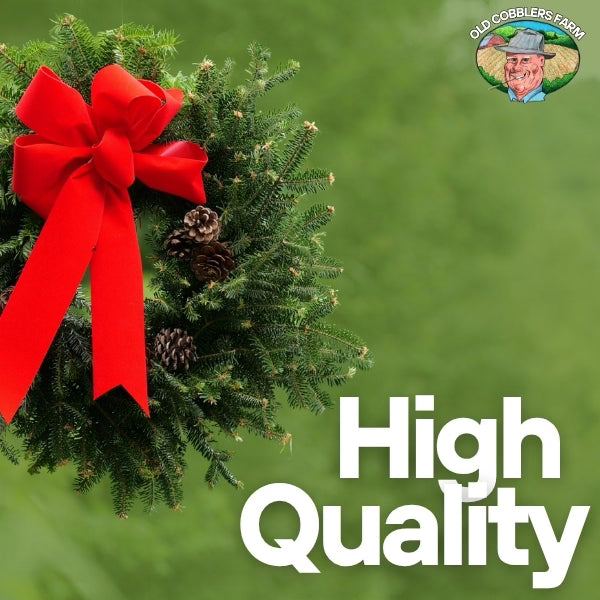 Premium 18” Fresh-Cut Holiday Wreath – Handmade in New Hampshire - Image 5