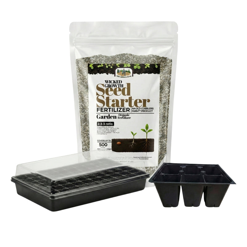 Old Cobblers Farm™ Wicked Kits Seed Starting + Transplant Kit