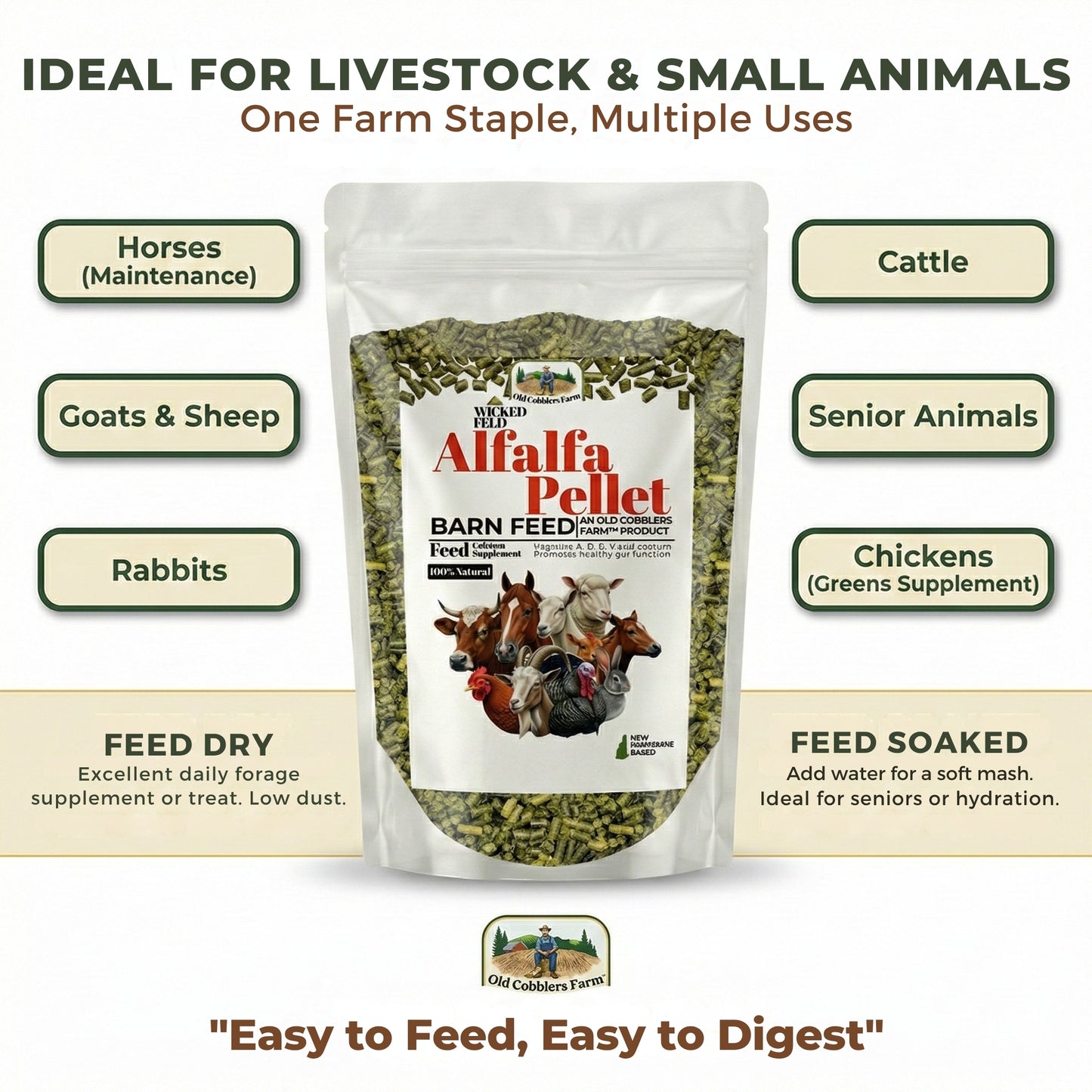 Wicked Feed Alfalfa Green Manure Fertilizer