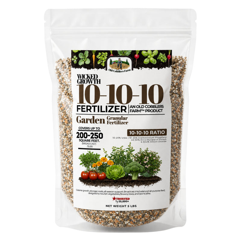 Wicked Growth 10-10-10 Fertilizer - Old Cobblers Farm