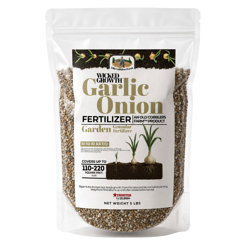 Wicked Growth Garlic Onion Fertilizer - Old Cobblers Farm