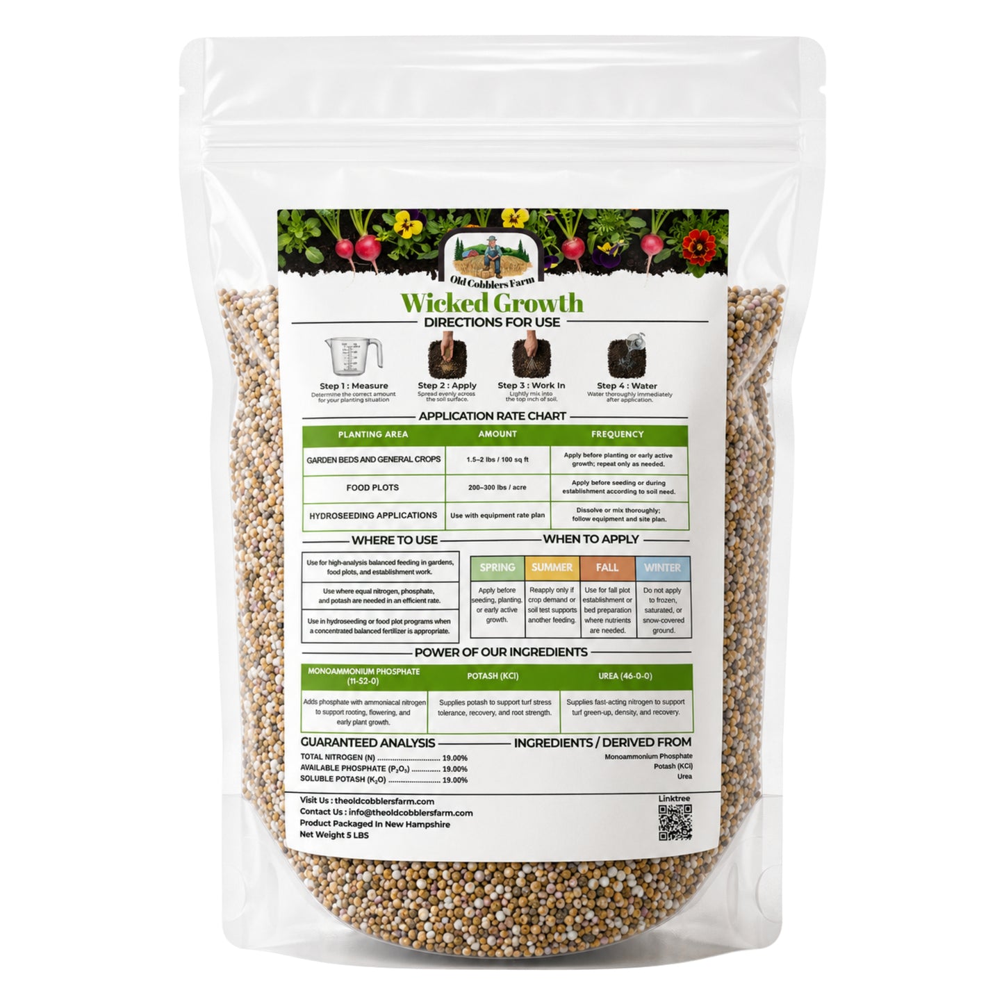 Wicked Growth Wildlife Deer Plot Fertilizer