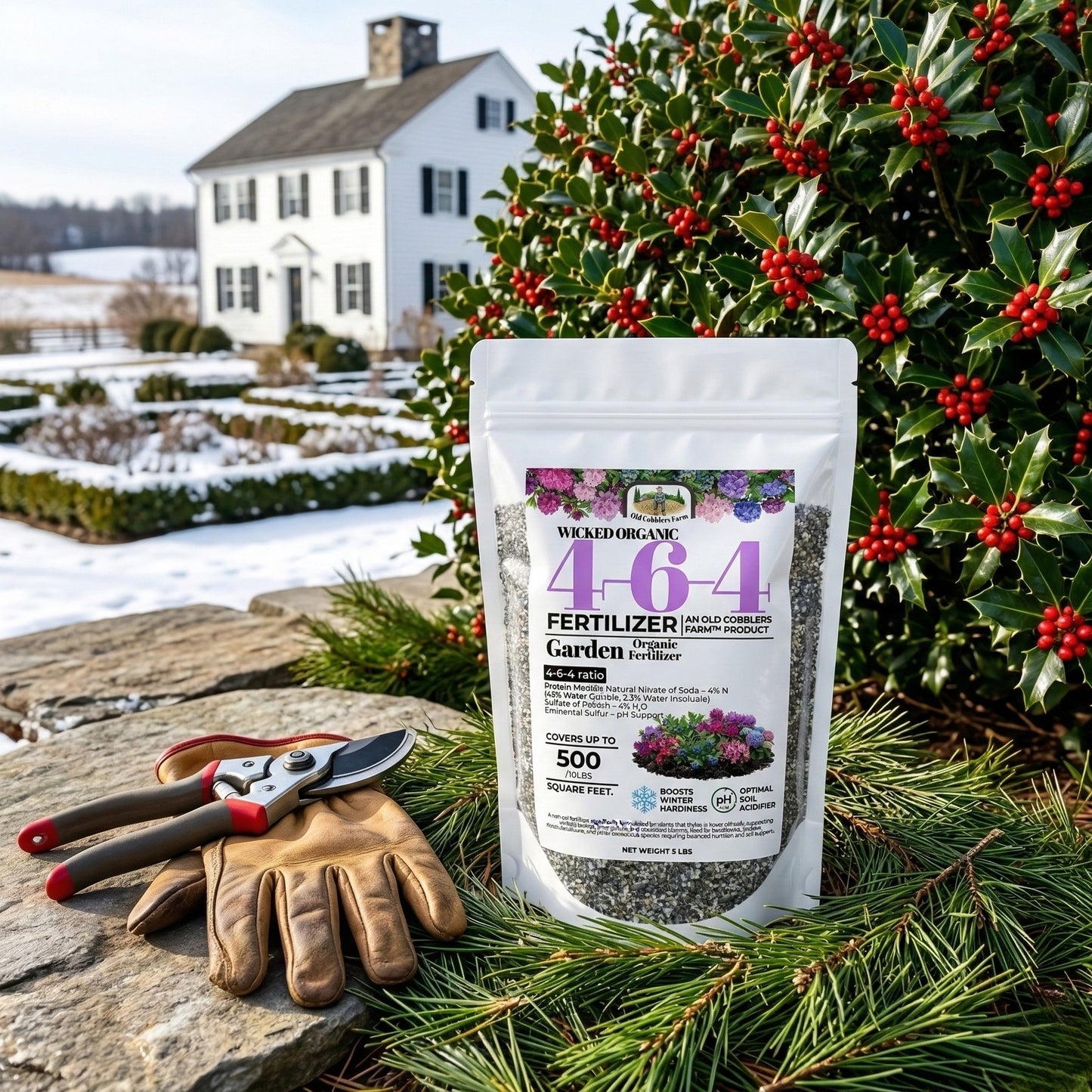 Wicked Organics 4-6-4 Fertilizer
