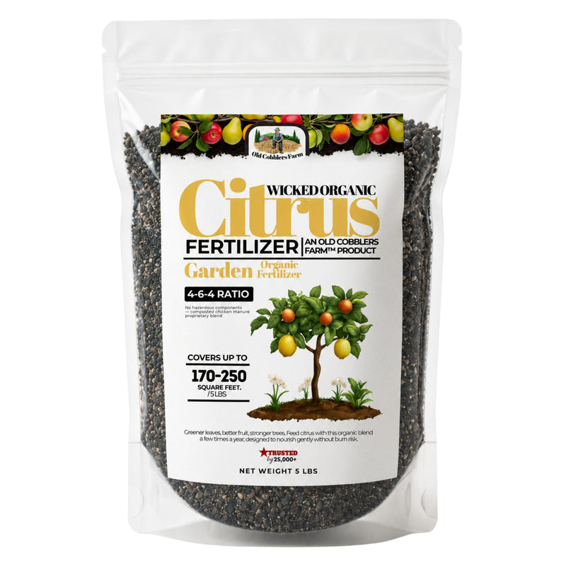 Wicked Organic Citrus Fertilizer - Old Cobblers Farm