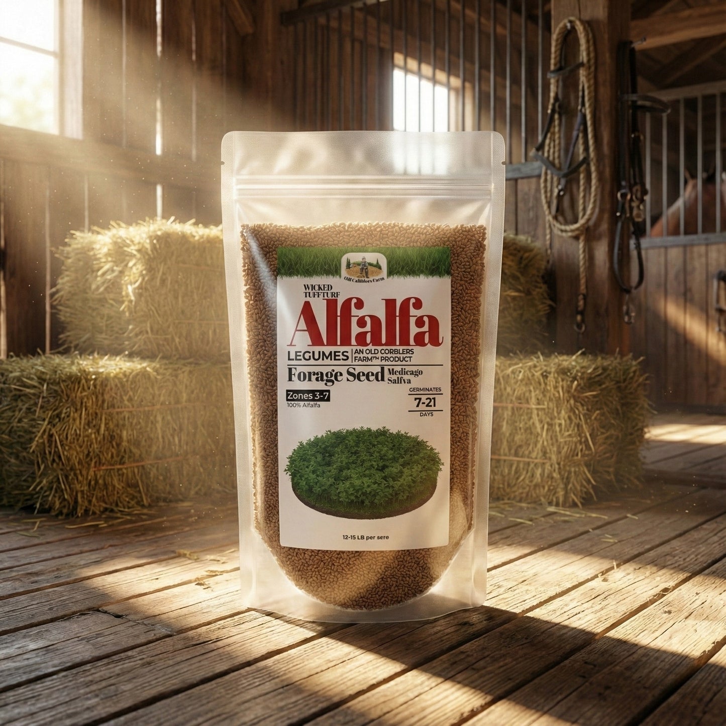 Wicked Tuff Turf Alfalfa Seed