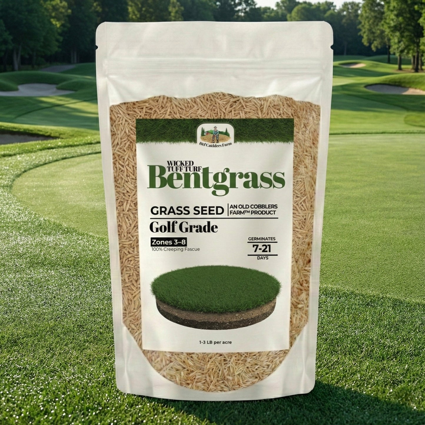 Wicked Tuff Turf Bentgrass Seed