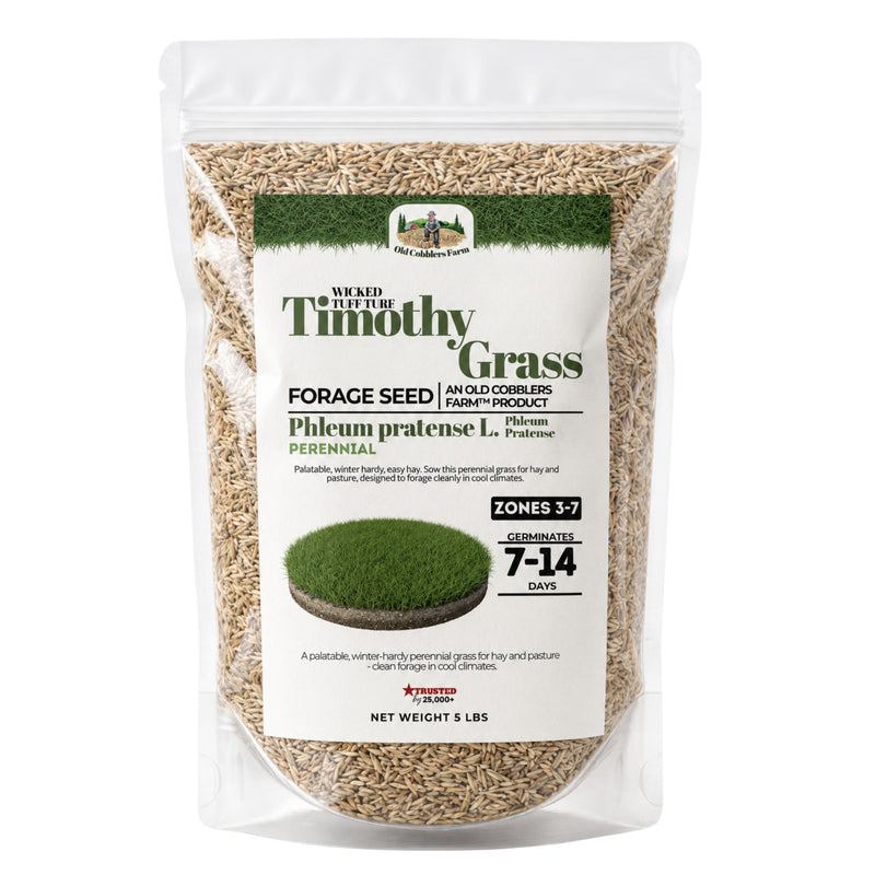 Wicked Tuff Turf Timothy Grass Seed - Old Cobblers Farm
