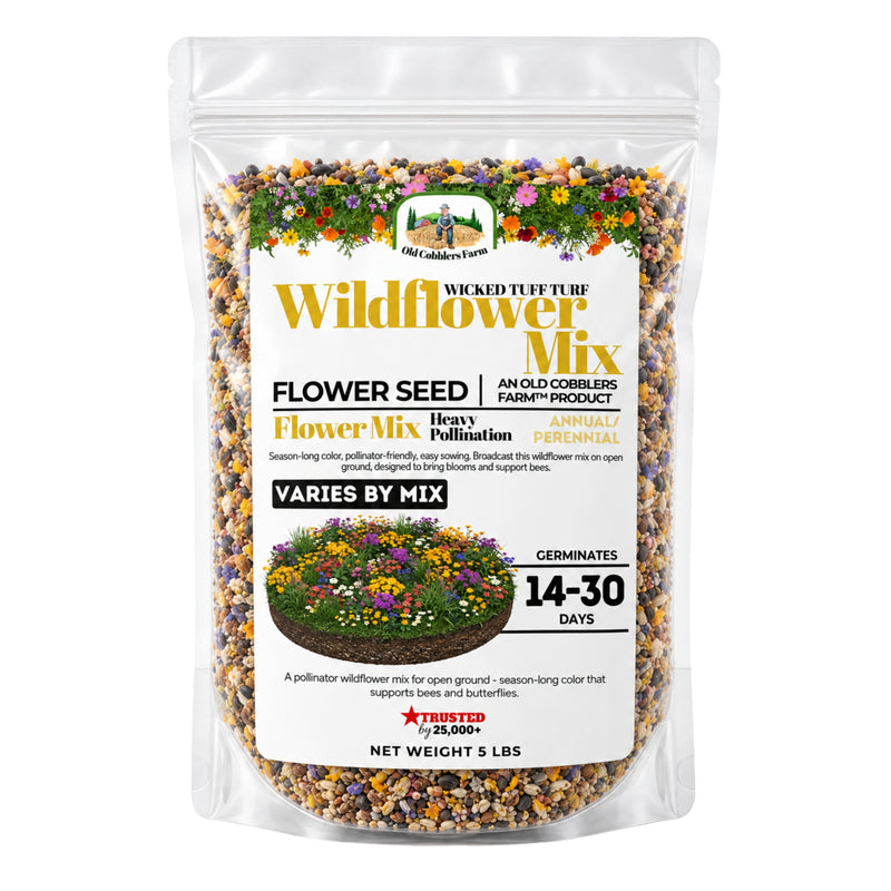 Wicked Tuff Turf Wildflower Mix Seed