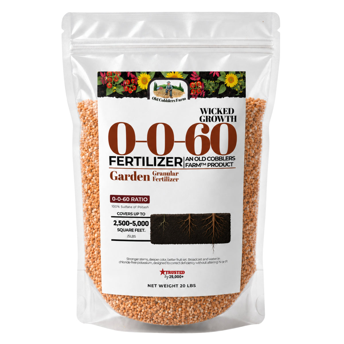 Wicked Growth 0-0-60 Fertilizer