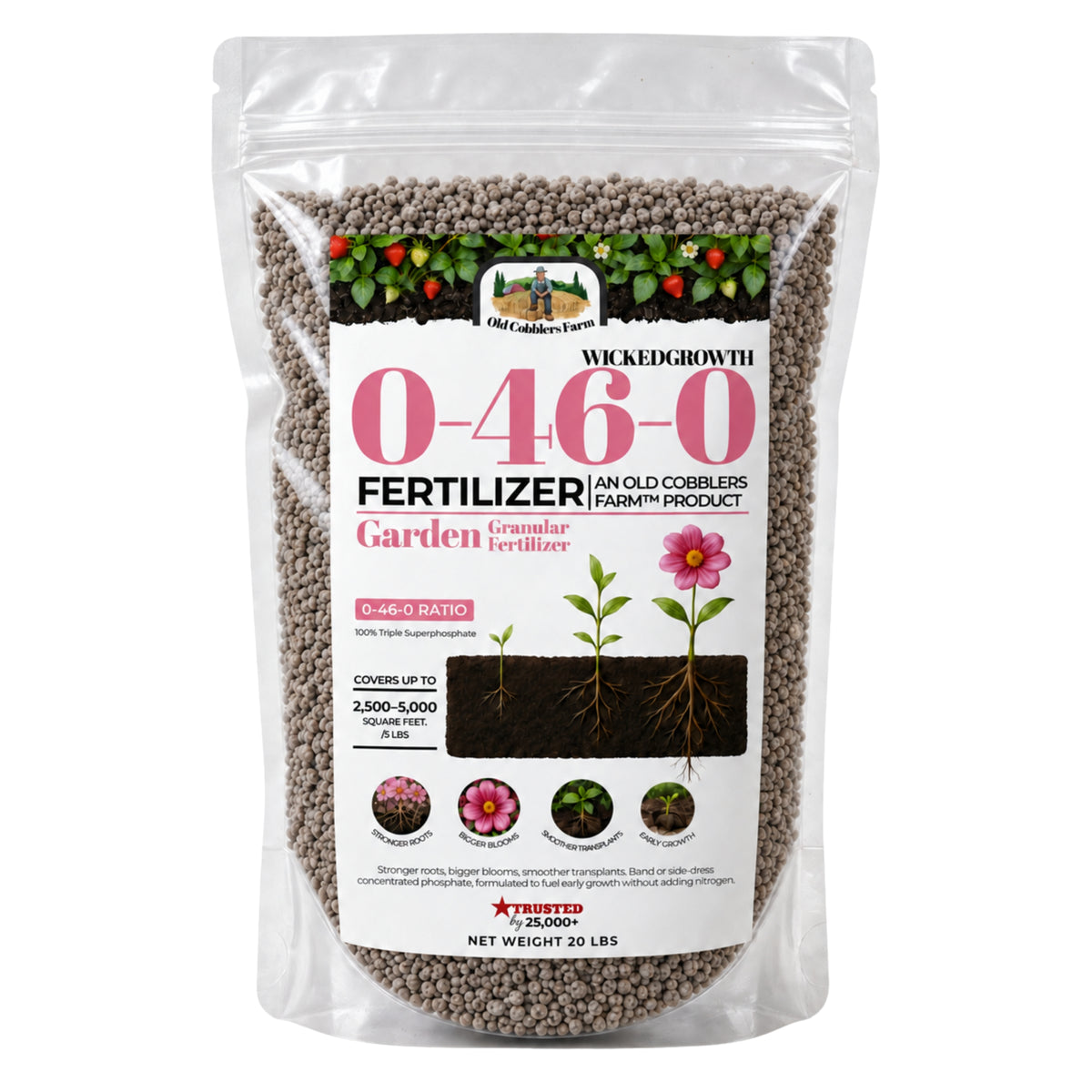 Wicked Growth 0-46-0 Fertilizer