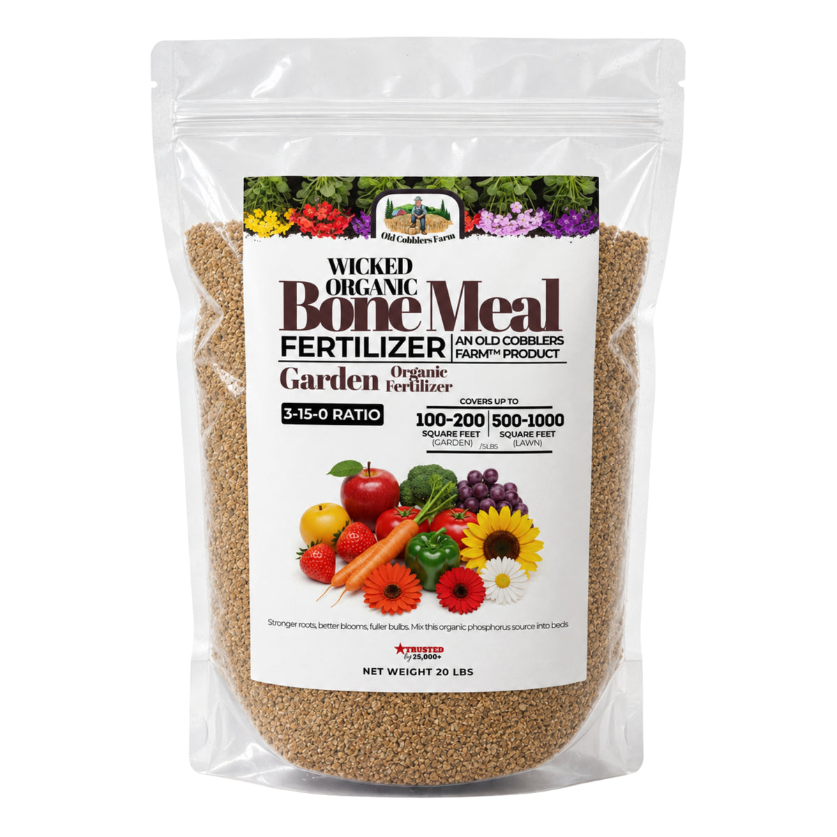Wicked Organics Bone Meal Fertilizer
