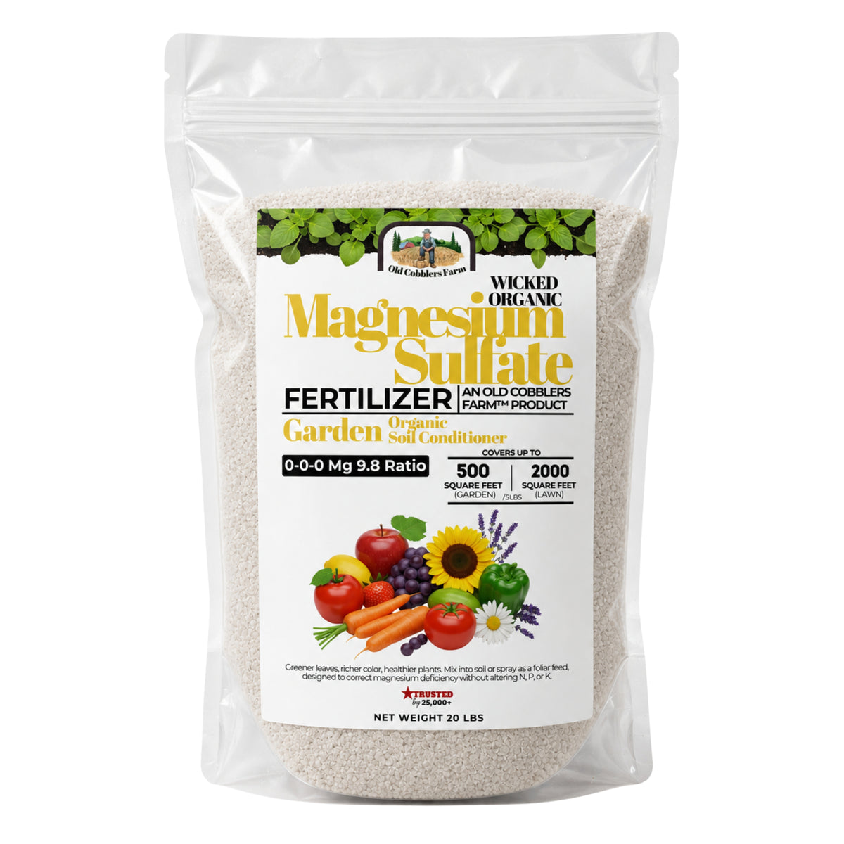 Wicked Organics Magnesium Sulfate Fertilizer