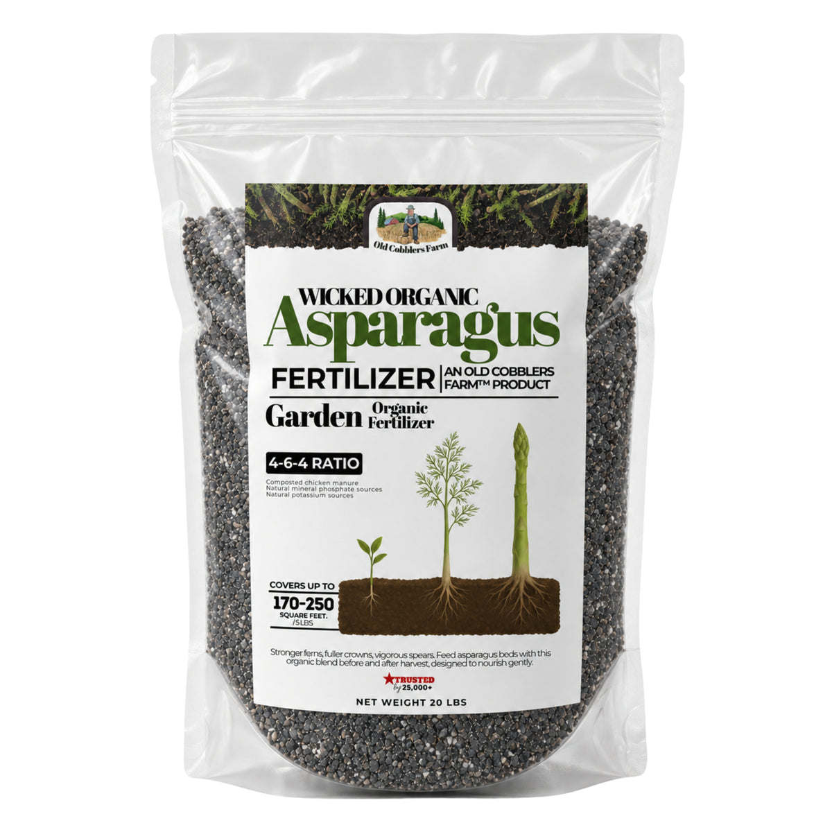 Wicked Organics Asparagus Fertilizer