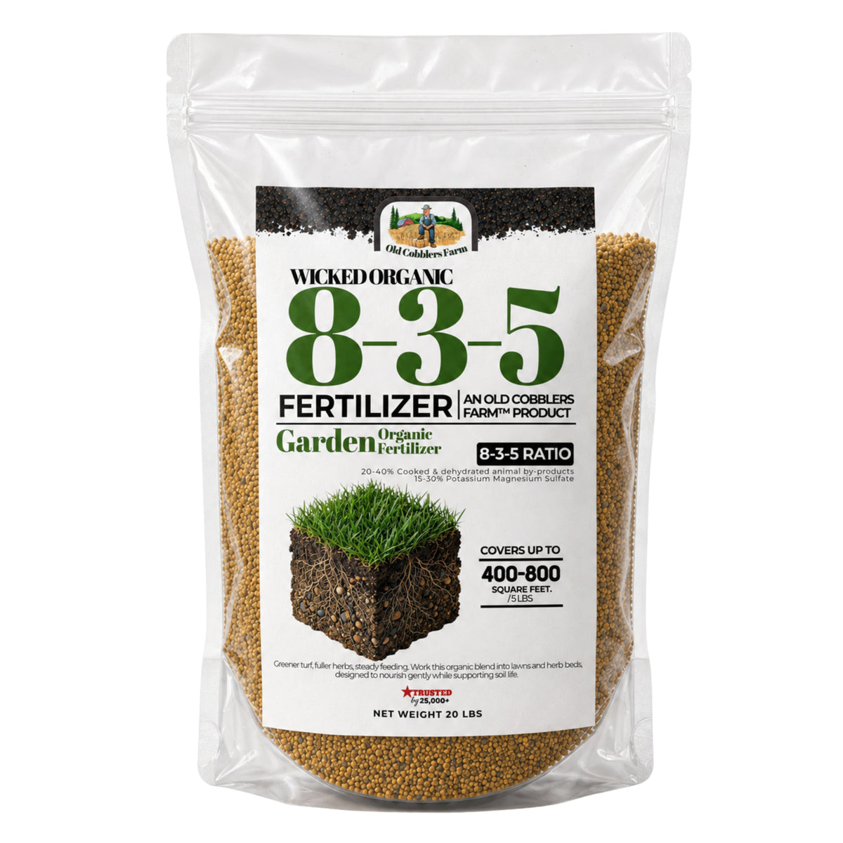 Wicked Organics 8-3-5 Fertilizer