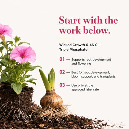 Wicked Growth 0-46-0 Fertilizer