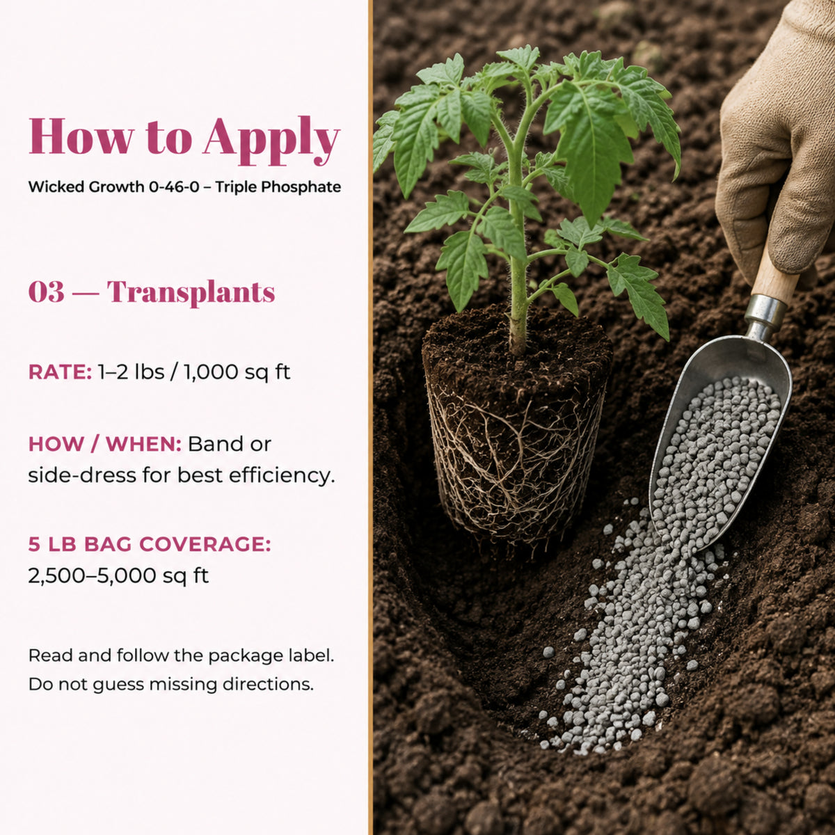Wicked Growth 0-46-0 Fertilizer