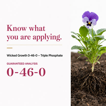 Wicked Growth 0-46-0 Fertilizer