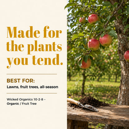 Wicked Organics 10-2-8 Fertilizer