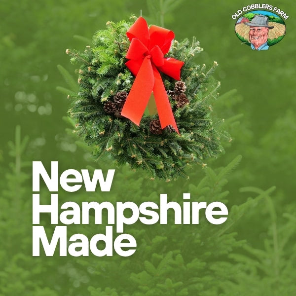 Premium 18” Fresh-Cut Holiday Wreath – Handmade in New Hampshire - Image 4