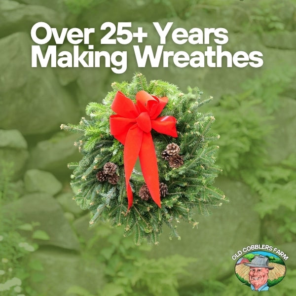 Premium 18” Fresh-Cut Holiday Wreath – Handmade in New Hampshire - Image 3