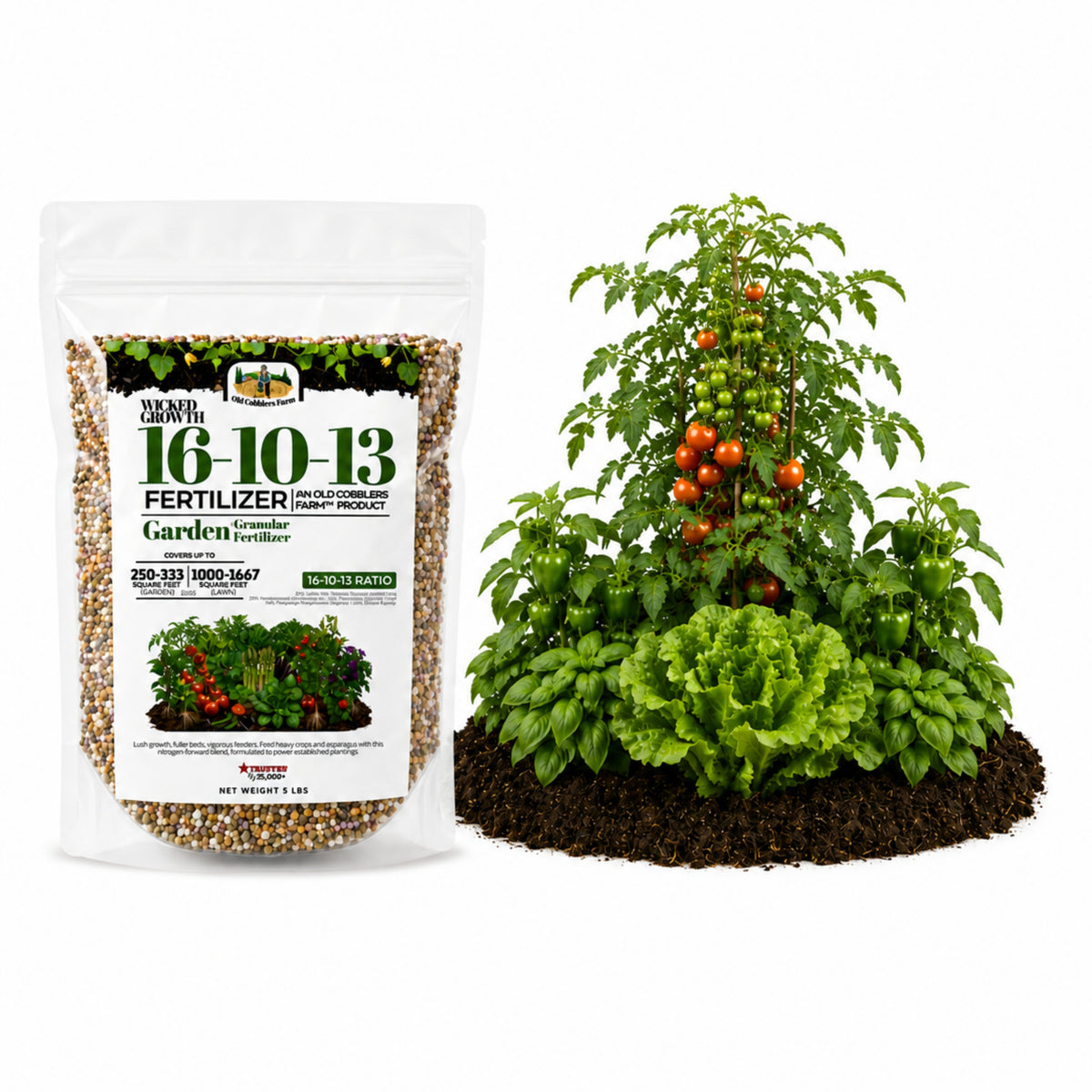 Wicked Growth 16-10-13 – Balanced Nutrition Fertilizer
