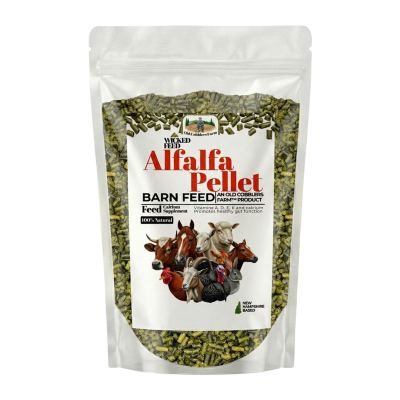 Wicked Feed Alfalfa Pellets - Old Cobblers Farm