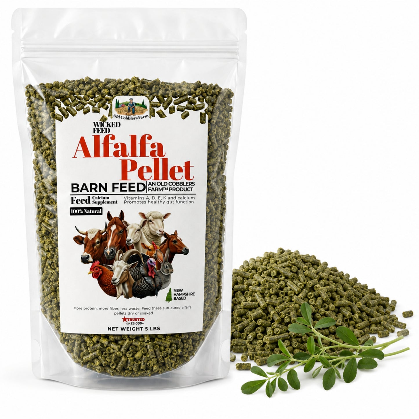 Wicked Feed Alfalfa Pellets