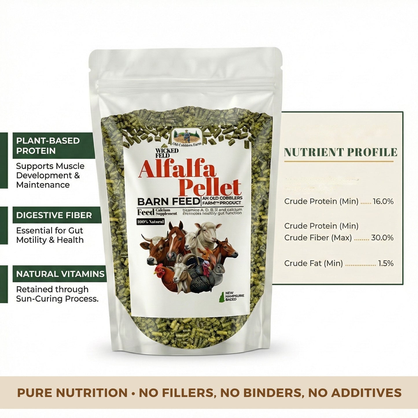 Wicked Feed Alfalfa Green Manure Fertilizer