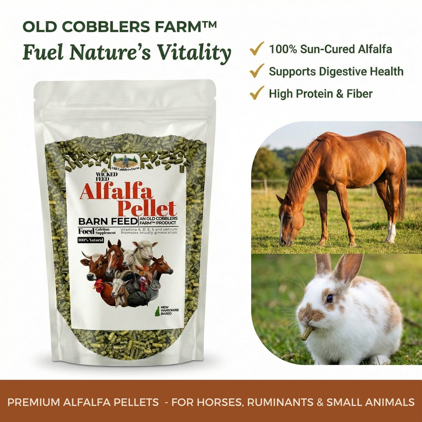 Wicked Feed Alfalfa Green Manure Fertilizer