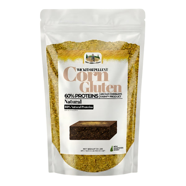 Old Cobblers Farm™ Wicked Repellant Corn Gluten All-Natural Weed Prevention