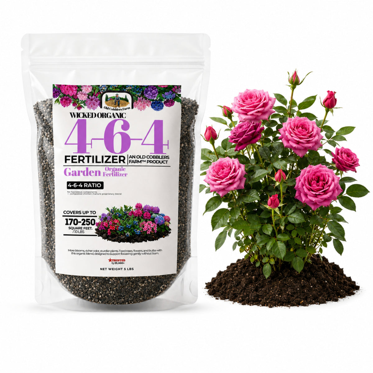 Wicked Organics 4-6-4 Fertilizer