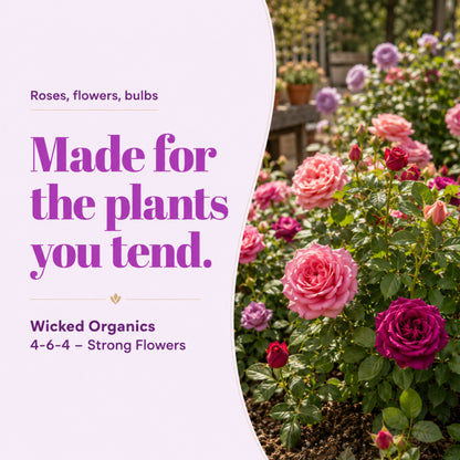 Wicked Organics 4-6-4 Fertilizer