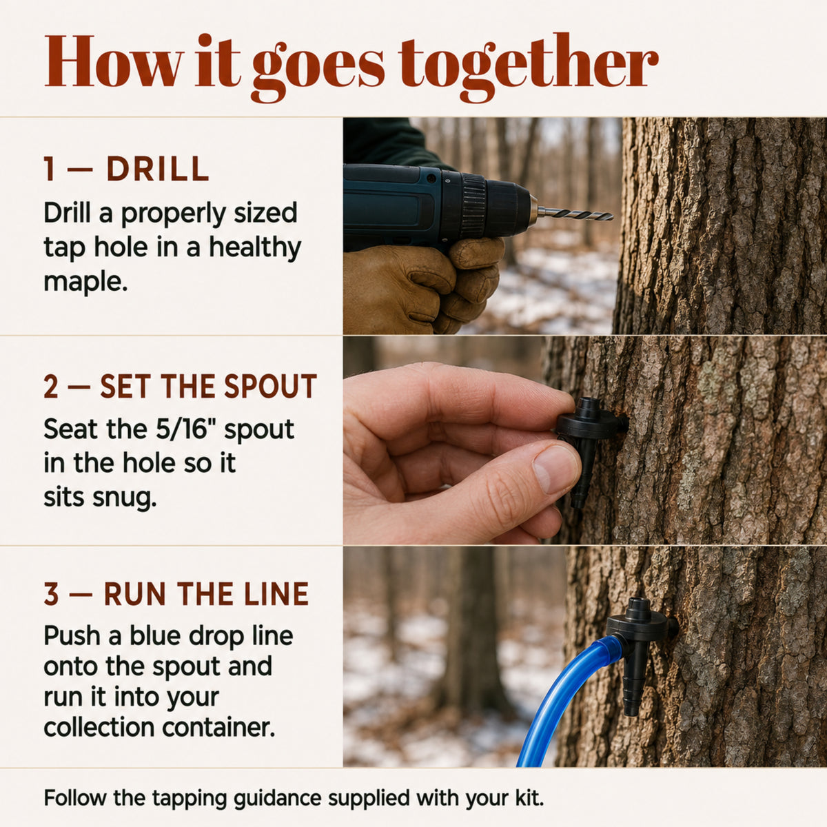 Wicked Tapping Maple Tapping Kit