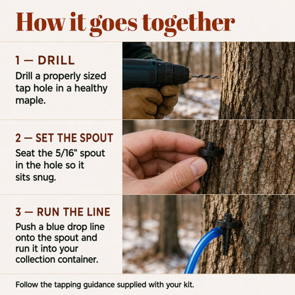 Wicked Tapping Maple Tapping Kit