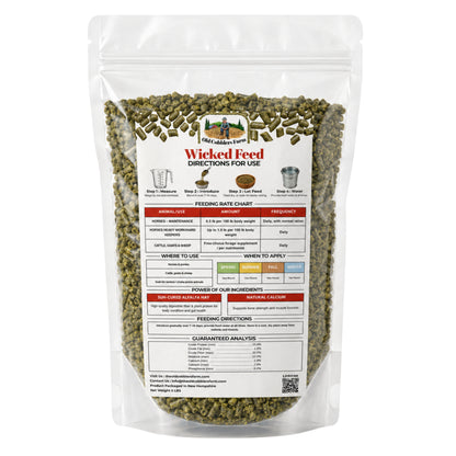 Wicked Feed Alfalfa Pellets