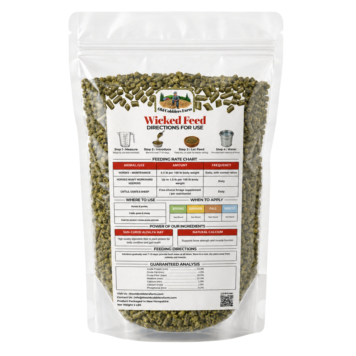 Wicked Feed Alfalfa Green Manure Fertilizer