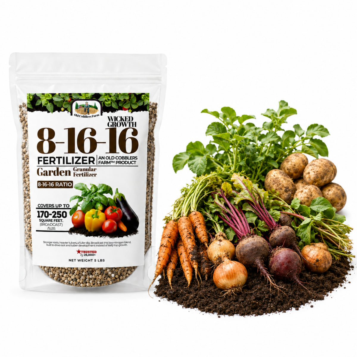 Wicked Growth 8-16-16 Fertilizer