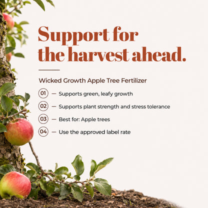 Wicked Growth Apple Tree Fertilizer