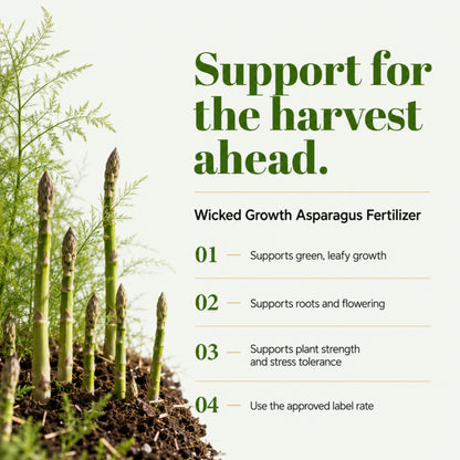 Wicked Growth Asparagus Fertilizer