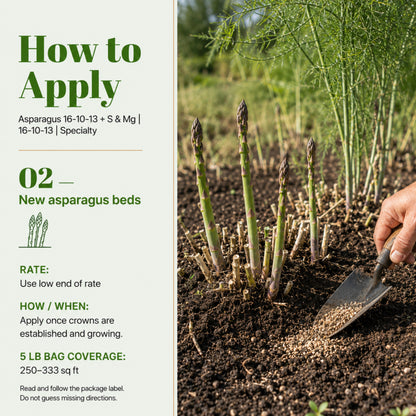 Wicked Growth Asparagus Fertilizer