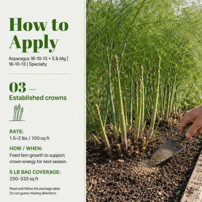 Wicked Growth Asparagus Fertilizer