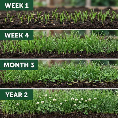 Wicked Tuff Turf All Purpose Lawn Mix Seed - VT Conservation Mix