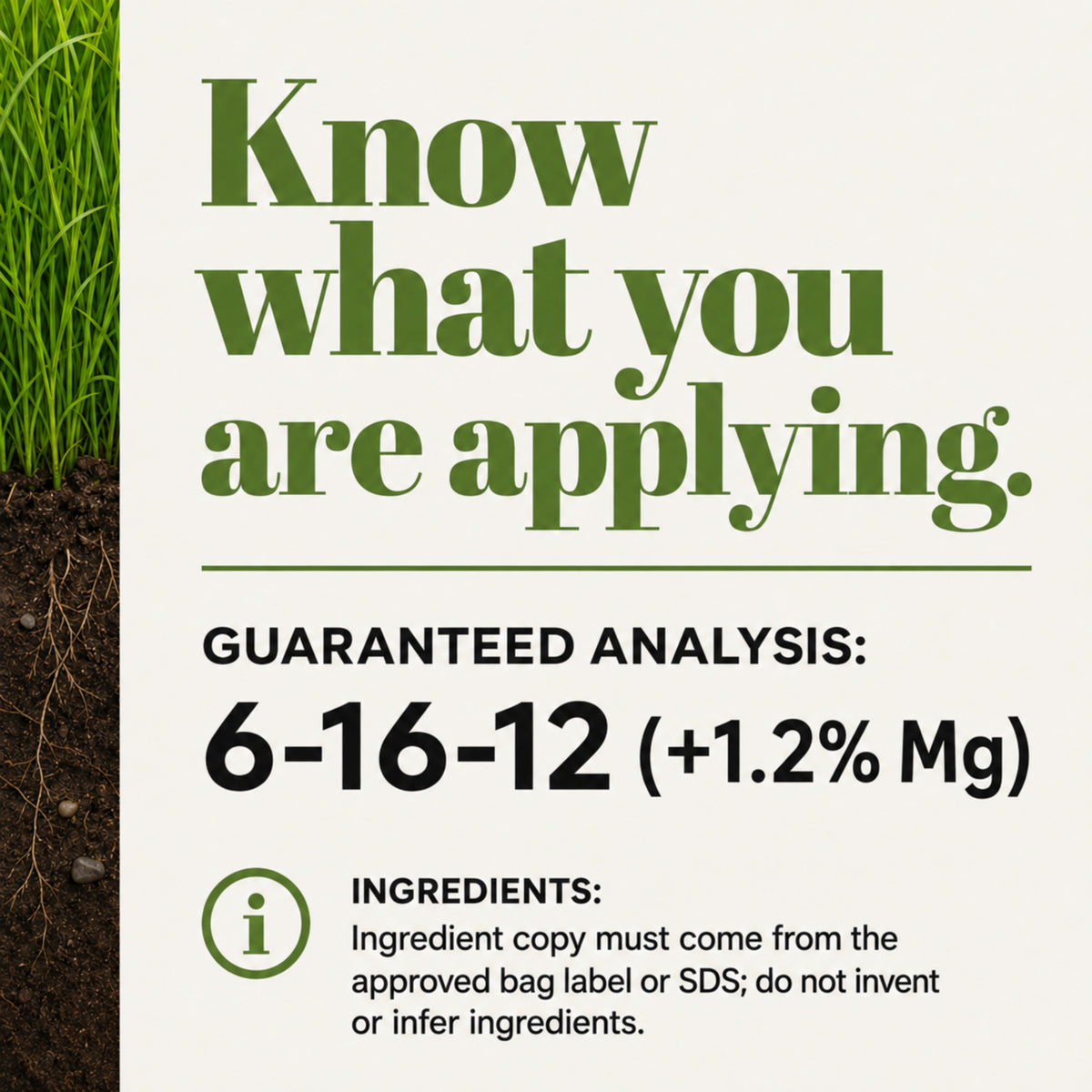 Wicked Growth Early Season Lawn Booster 6-16-12 Fertilizer