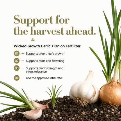 Wicked Growth Garlic Onion Fertilizer