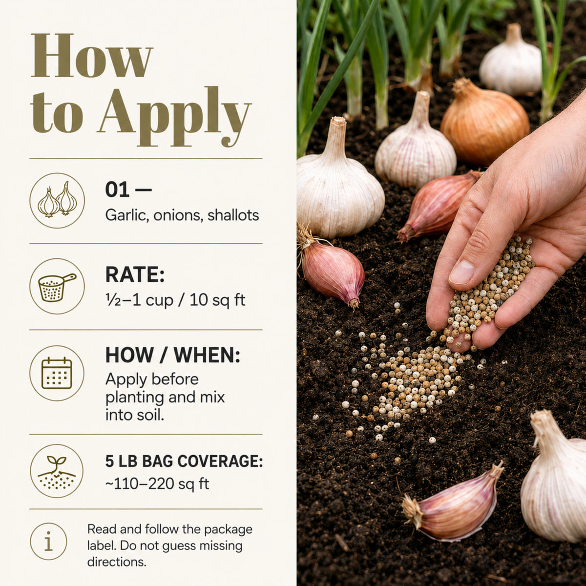 Wicked Growth Garlic Onion Fertilizer