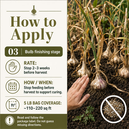 Wicked Growth Garlic Onion Fertilizer