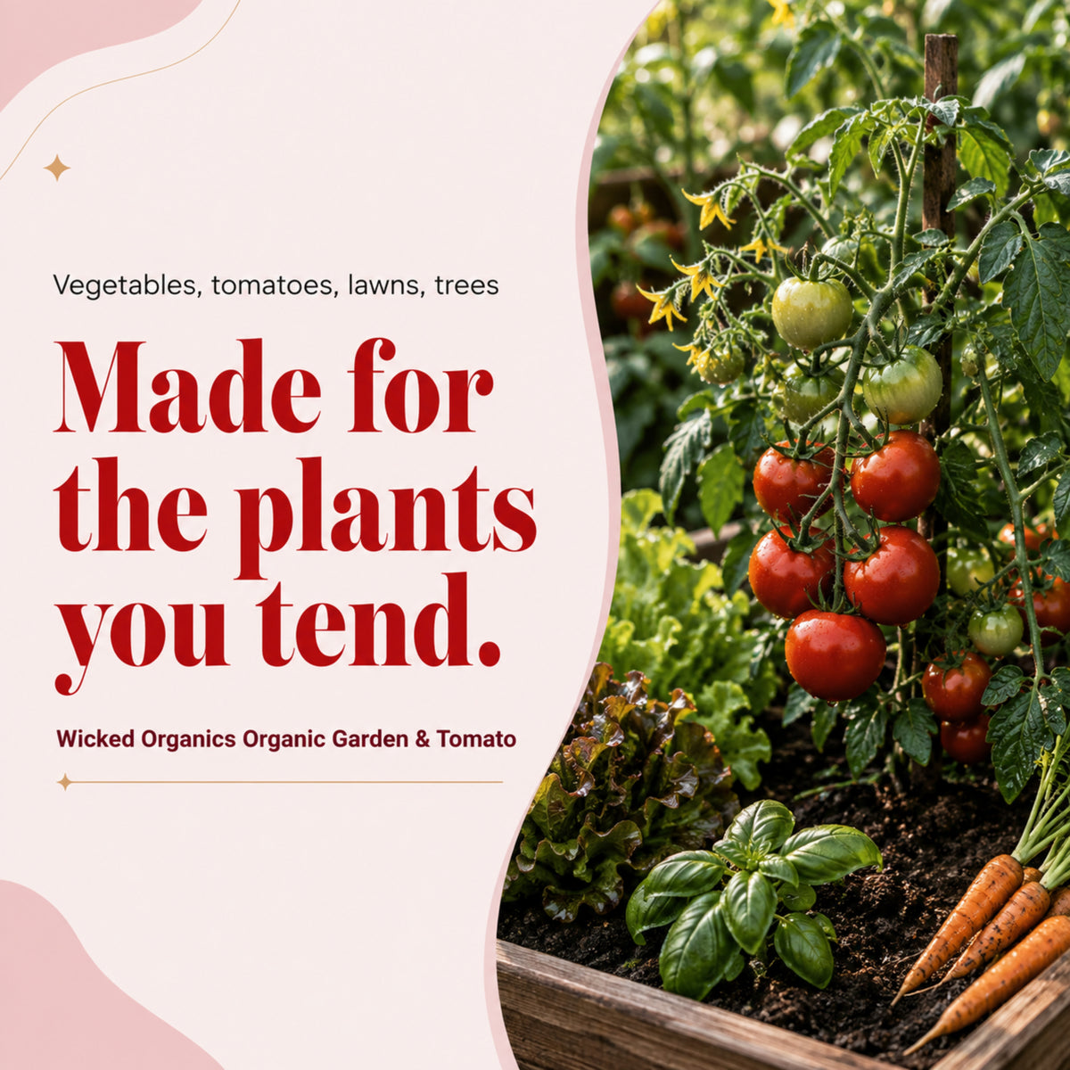 Wicked Organics Garden and Tomato Fertilizer
