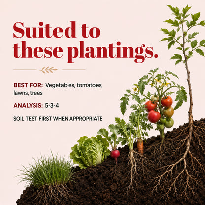 Wicked Organics Garden and Tomato Fertilizer