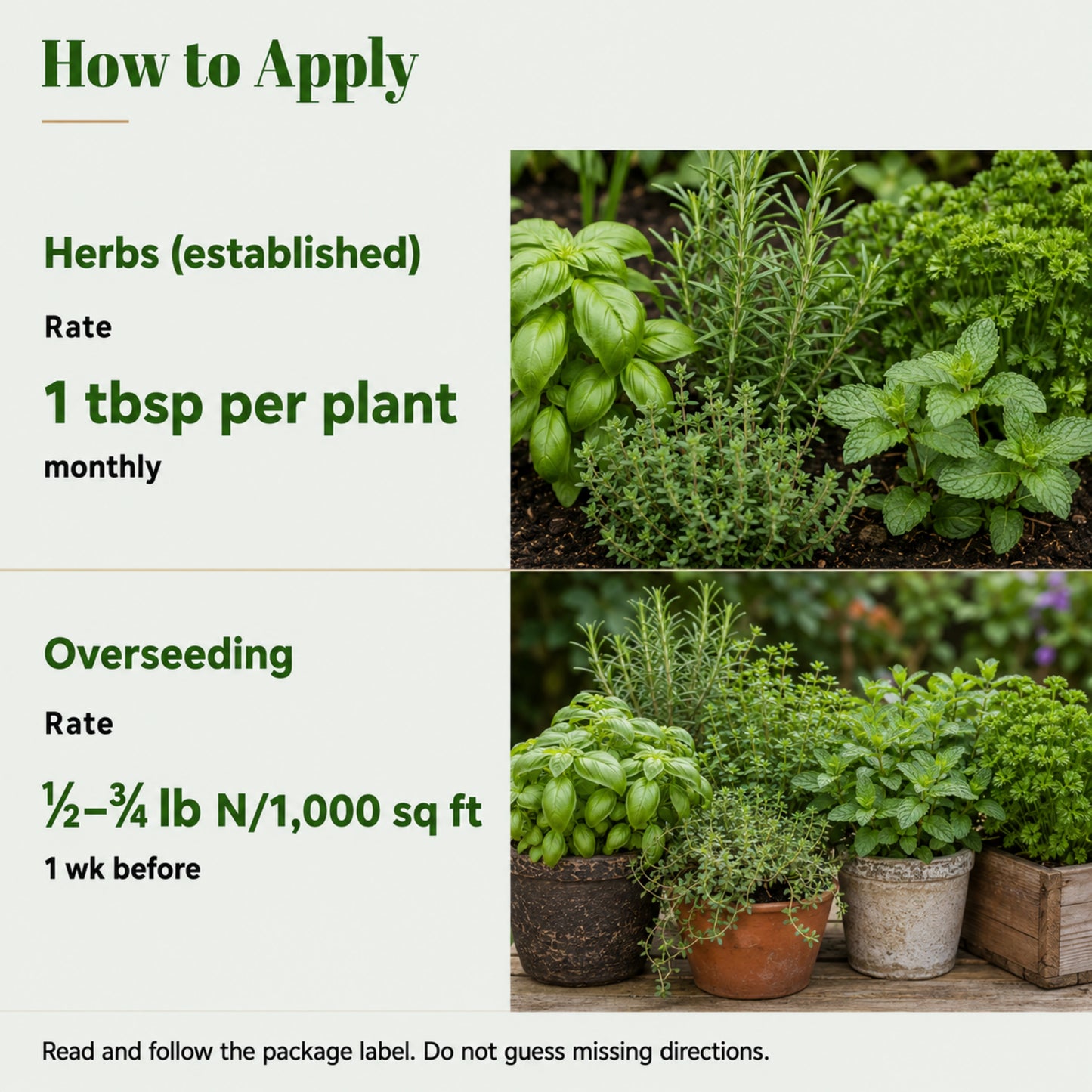 Wicked Organics Herb Fertilizer
