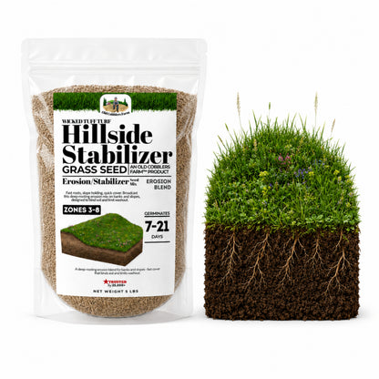 Wicked Tuff Turf Hillside Stabilizer Seed